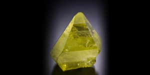 Beautiful Gem Crystal of Brazilianite