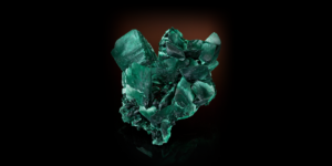 Malachite Crystals replacing Azurite